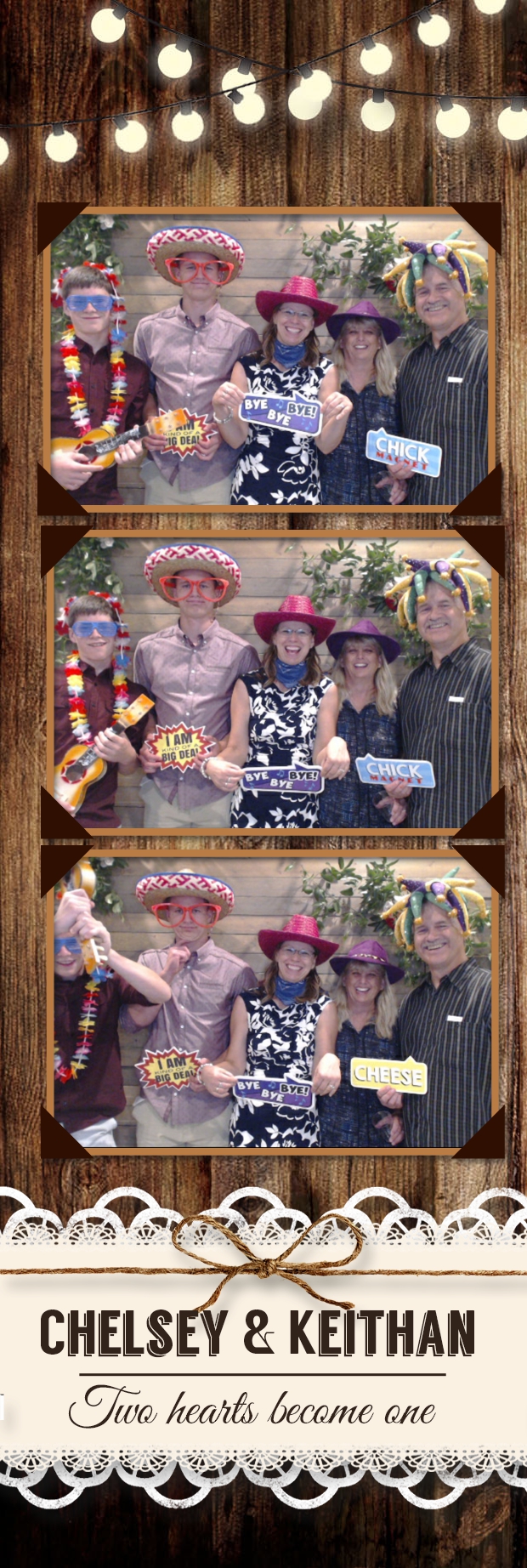 Chelsey & Keithan’s Wedding | View more photos from the event at gallery.photoboothbillings.com/u/PhotoBoothBillings/Chelsey-Keithan’s-Wedding
